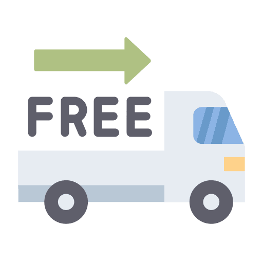 Delivery store free shipping truck icon Delivery store free shipping truck icon