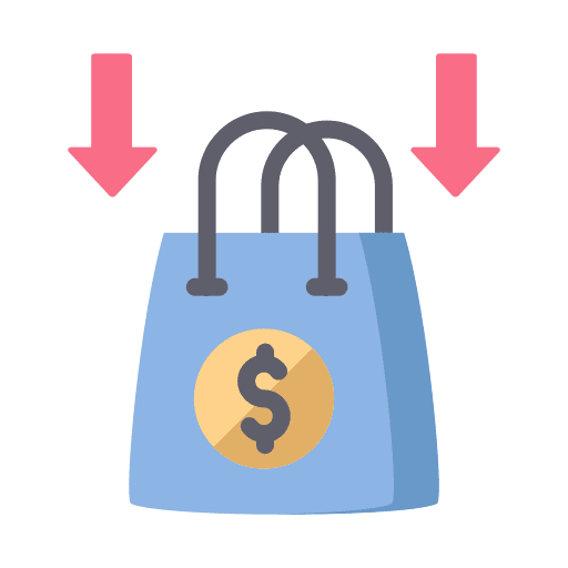Discount business discount store icon Discount business discount store icon
