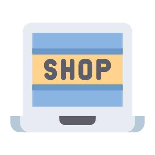 Laptop commerce and shopping online ecommerce icon Laptop commerce and shopping online ecommerce icon