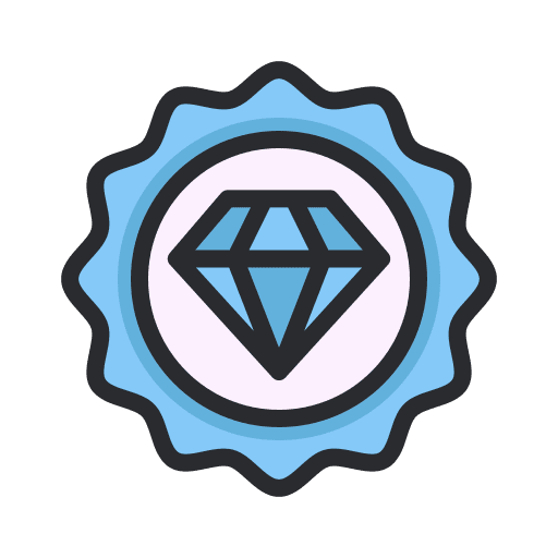 Diamond jewelery store gem icon Diamond jewelery store gem icon