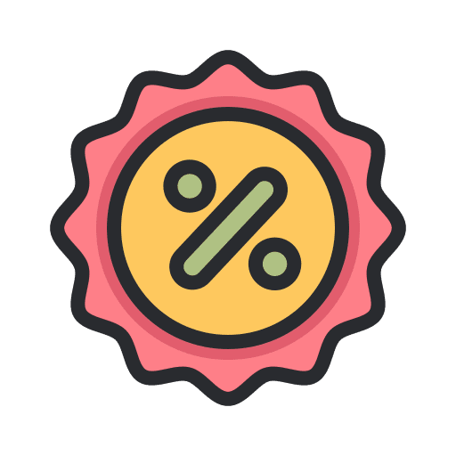 Discount business discount label icon Discount business discount label icon