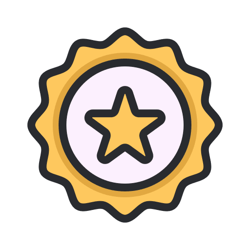 Star retail tag commerce and shopping icon