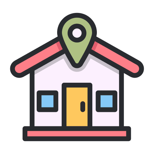 Address address map home icon Address address map home icon