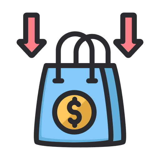 Discount ecommerce business commerce and shopping icon Discount ecommerce business commerce and shopping icon