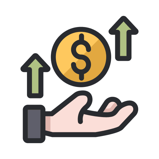 Money ecommerce business and finance hand icon Money ecommerce business and finance hand icon