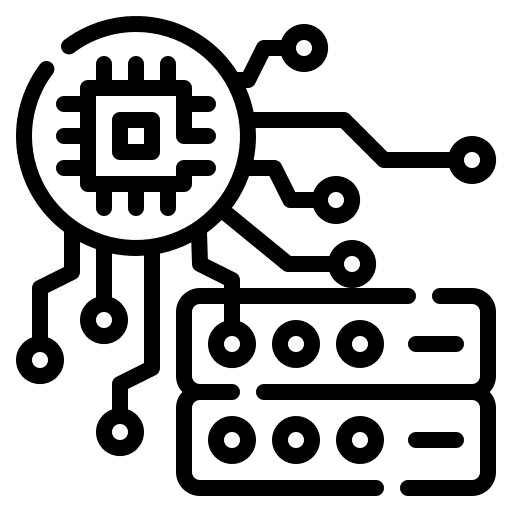 Data store document circuit icon