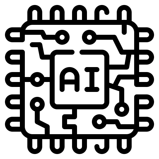 Chip chip embedded equipment icon