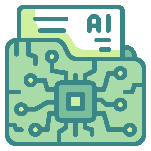 Folder ai archive format icon Folder ai archive format icon