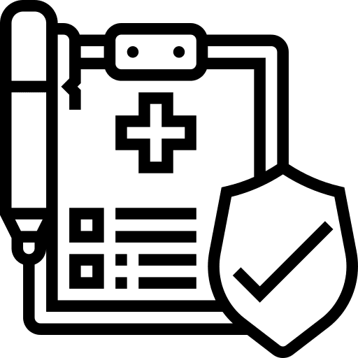 Insurance healthcare and medical medical insurance icon