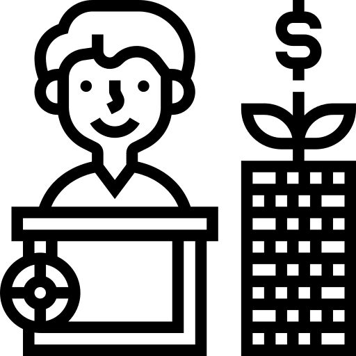 Wealth business wealth plant icon Wealth business wealth plant icon