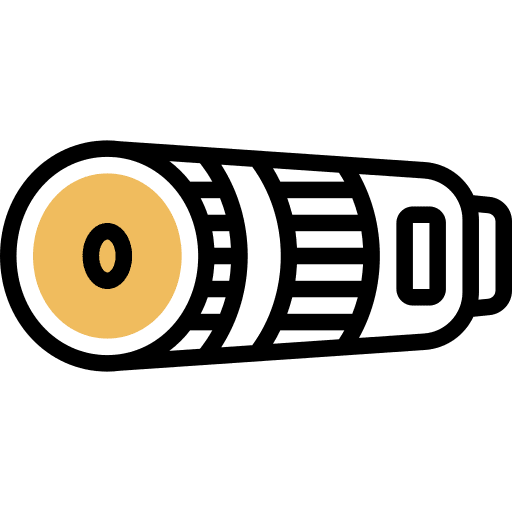 Lens photo camera electronics technology icon