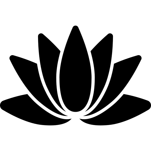 Lotus wellness garden chakra icon