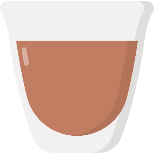 Espresso coffee shop food and restaurant hot drink icon