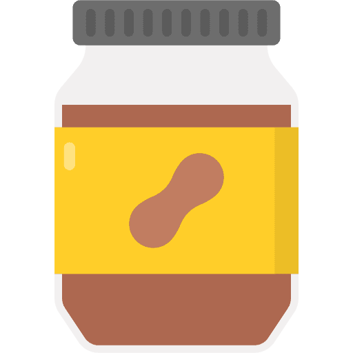 Peanut butter food and restaurant peanut butter jar icon Peanut butter food and restaurant peanut butter jar icon