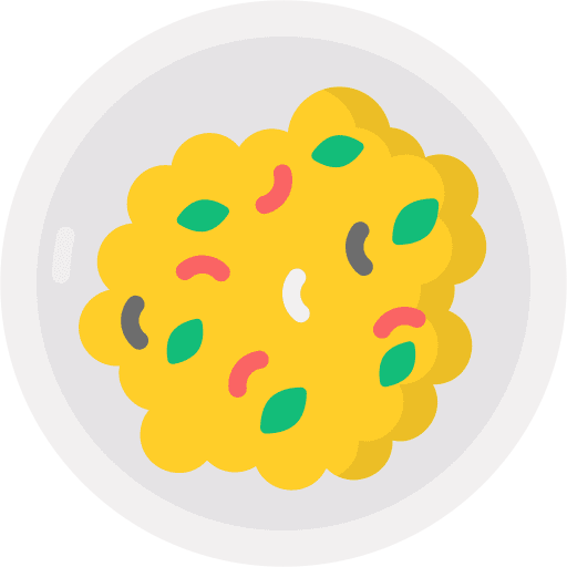 Scrambled eggs scrambled eggs breakfast food and restaurant icon