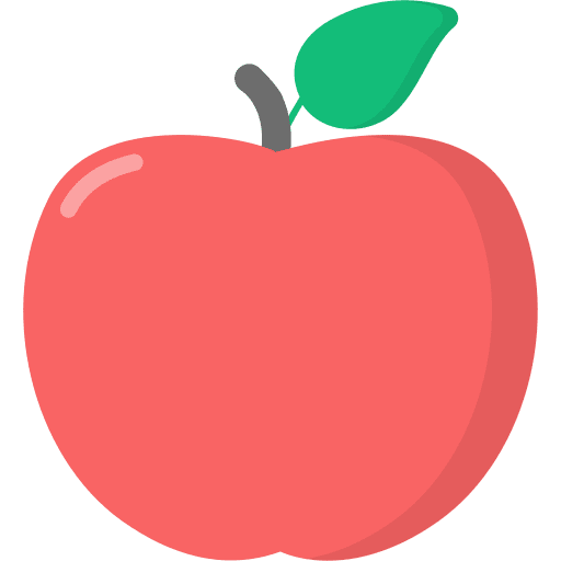 Apple fruit healthy food organic icon Apple fruit healthy food organic icon