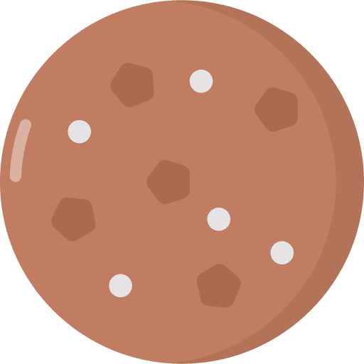 Cookie sweet cookie chocolate chip icon Cookie sweet cookie chocolate chip icon