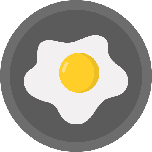 Fried egg fried egg food food and restaurant icon Fried egg fried egg food food and restaurant icon