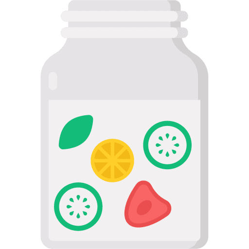 Infused water food and restaurant organic infused water icon Infused water food and restaurant organic infused water icon