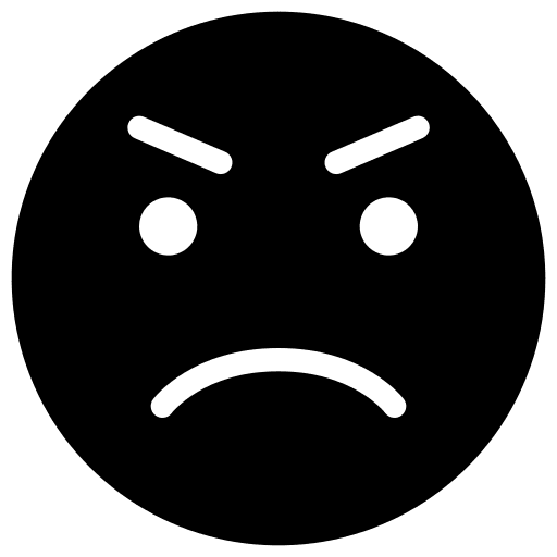 Anger smiley smileys emojis icon