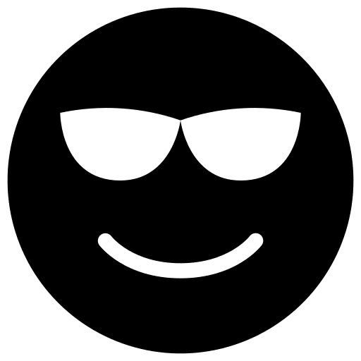 Cool emojis smiley emoticons icon