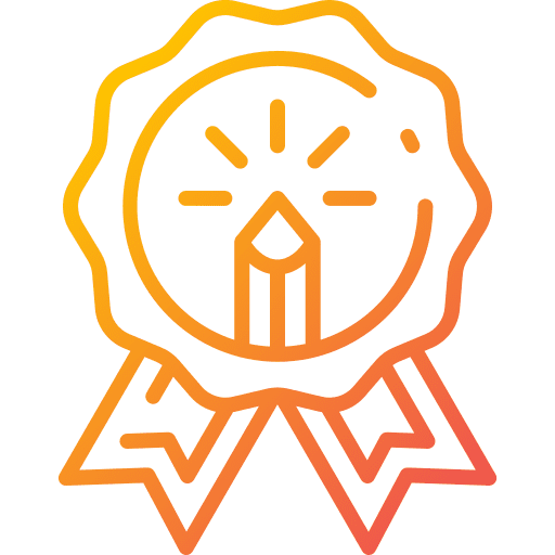 Reward insignia rosette sports and competition icon Reward insignia rosette sports and competition icon