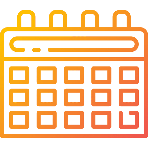 Calendar romantic date administration calendars icon Calendar romantic date administration calendars icon