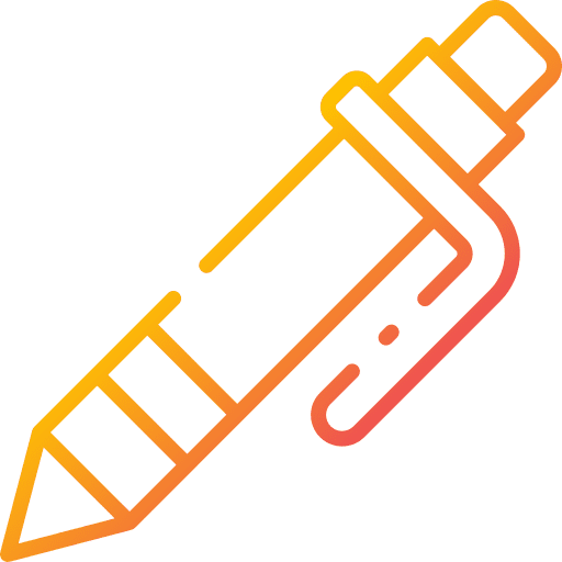 Pen school material tools and utensils education icon Pen school material tools and utensils education icon