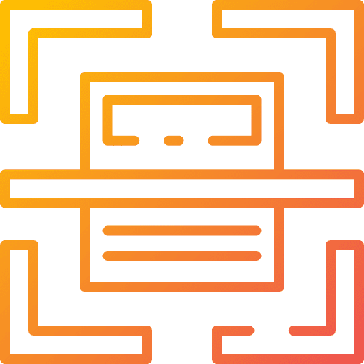Scan qr codes commerce and shopping technology icon Scan qr codes commerce and shopping technology icon