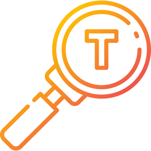 Searching loupe magnifying glass statistics icon Searching loupe magnifying glass statistics icon