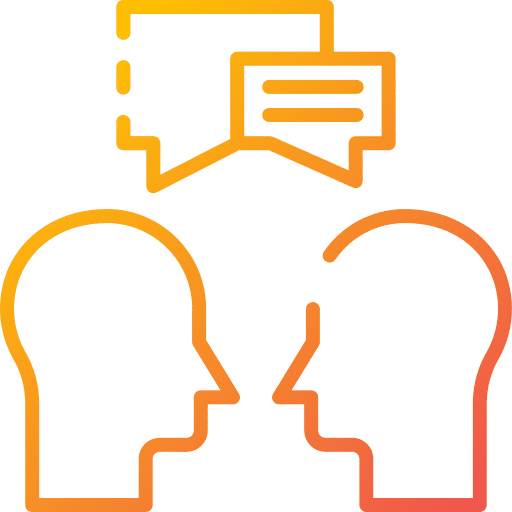 Talk conversation user chat icon Talk conversation user chat icon