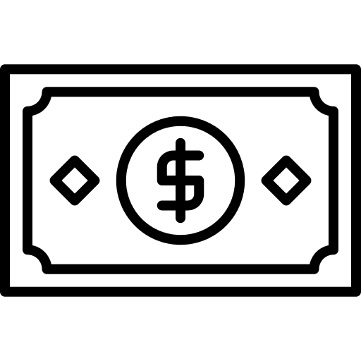 Money finance cash financing icon
