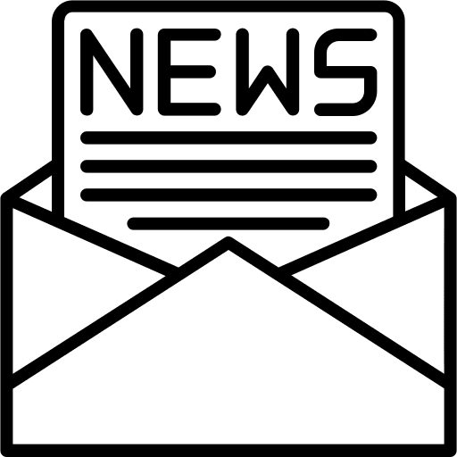 Newsletter newsletter letter communications icon Newsletter newsletter letter communications icon