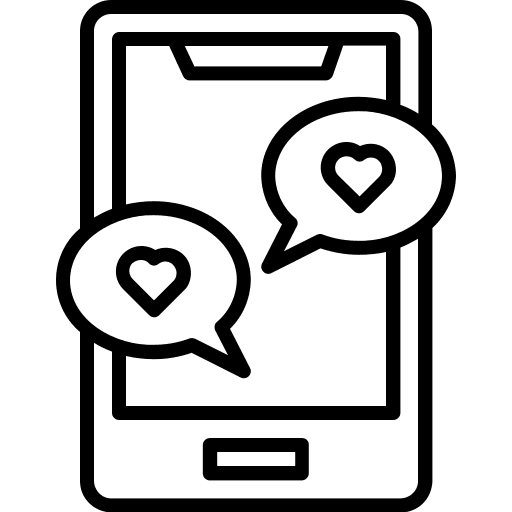 Reaction communications smartphone reaction icon Reaction communications smartphone reaction icon