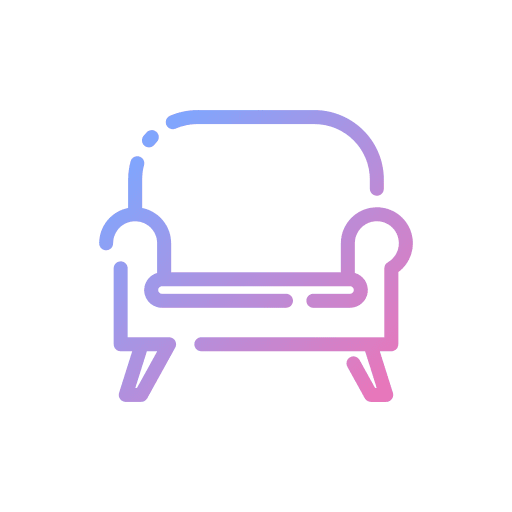 Armchair furniture armchair rest icon