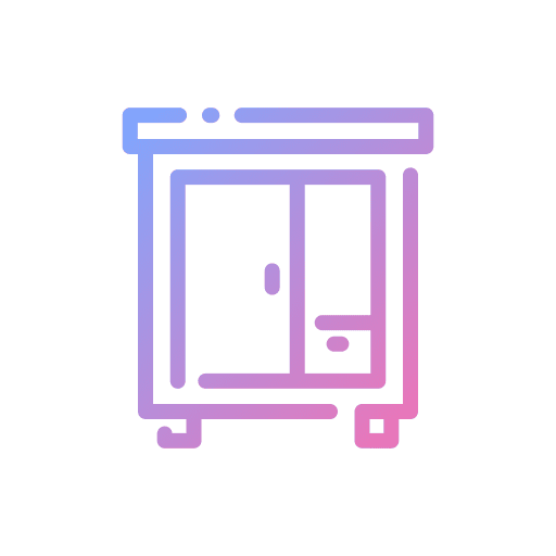 Cupboard decor cupboard home furniture icon