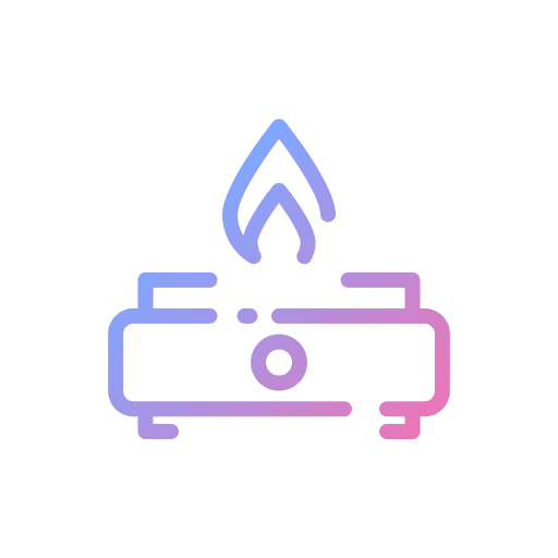Gas stove gas stove fire cooking stove icon