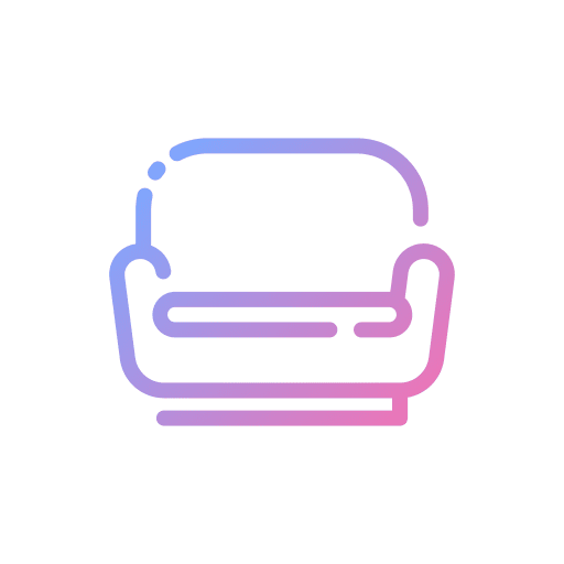 Sofa rest furniture and household relax icon