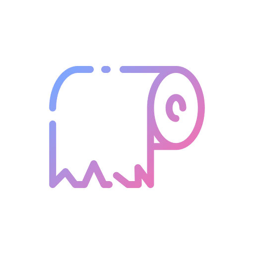 Toilet paper wc sanitary dispenser icon
