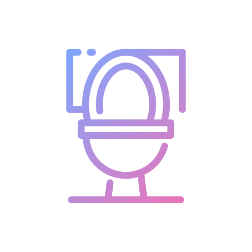 Water closet cleaning hygiene toilet icon