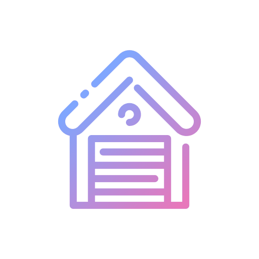 Garage furniture and household building mechanic icon Garage furniture and household building mechanic icon