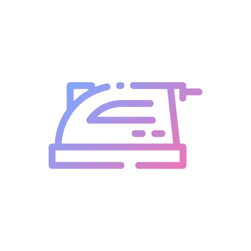 Iron iron appliance electronics icon Iron iron appliance electronics icon