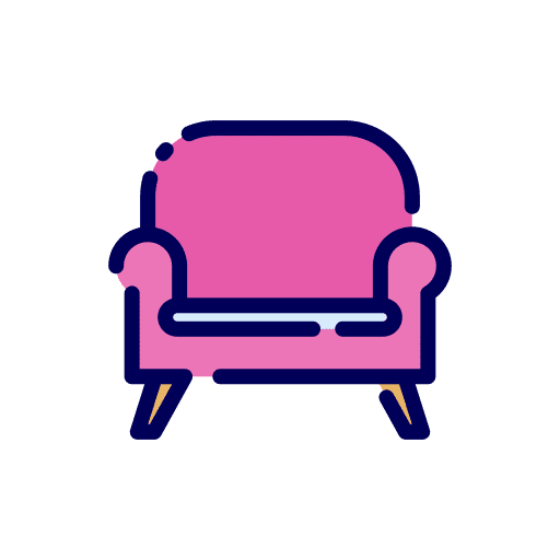 Armchair armchairs sofa couch icon