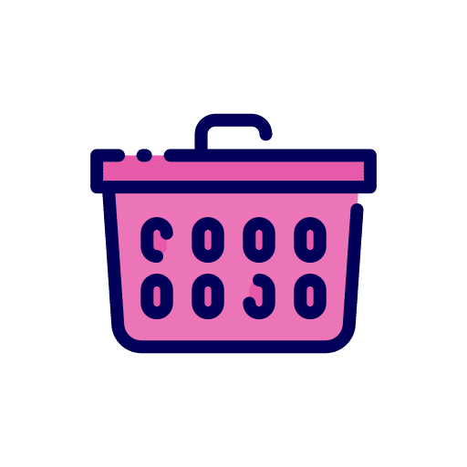 Laundry basket garment laundry basket basket icon