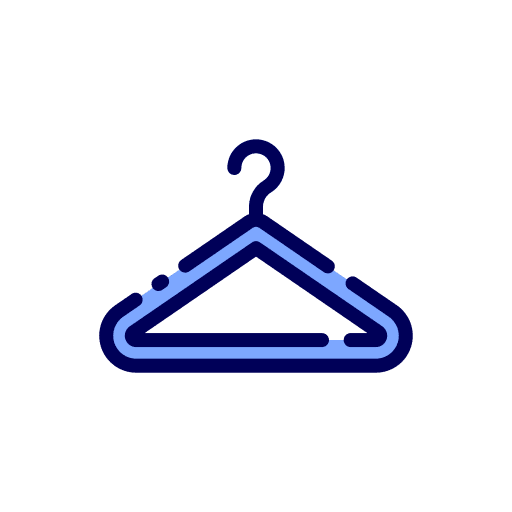Clothes hanger closet clothes hanger furniture and household icon Clothes hanger closet clothes hanger furniture and household icon