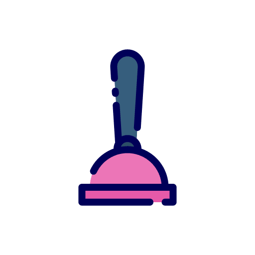 Plunger equipment furniture and household suction icon Plunger equipment furniture and household suction icon