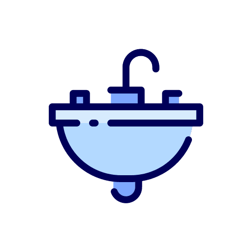 Washbasin furniture and household faucet washbasin icon Washbasin furniture and household faucet washbasin icon