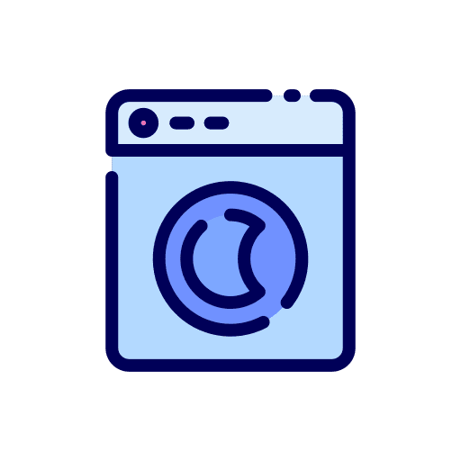 Washing machine fashion housekeeping furniture and household icon Washing machine fashion housekeeping furniture and household icon