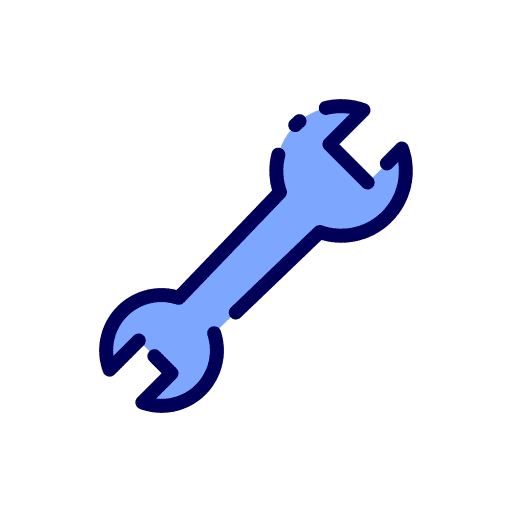 Wrench construction and tools garage improvement icon Wrench construction and tools garage improvement icon