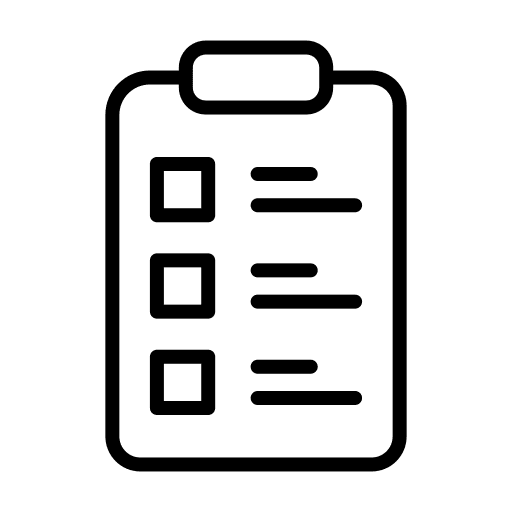 List compliance clipboard checking icon List compliance clipboard checking icon